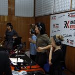 Dzień Dobry Dzieci z Kieleckim Teatrem Tańca - ćwiczenia przed tańcem / Stanisław Blinstrub / Radio Kielce