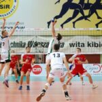 Fragment meczu Politechnika Warszawa - Effector Kielce