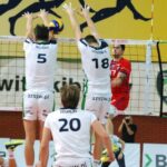 Fragment meczu Politechnika Warszawa - Effector Kielce