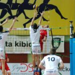 Fragment meczu Politechnika Warszawa - Effector Kielce