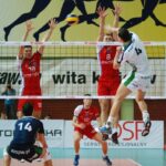 Fragment meczu Politechnika Warszawa - Effector Kielce