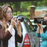 3.10.2013 Wernisaż wystawy fotograficznej na kieleckim Rynku, której autorami są min. studenci University of Texas at Brownsville / Bartłomiej Zapała / Radio Kielce