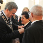 Medale za długoletnie pożycie małżeńskie wręczył Prezydent Kielc Wojciech Lubawski / Wojciech Habdas / Radio Kielce