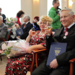 Medale za długoletnie pożycie małżeńskie wręczył Prezydent Kielc Wojciech Lubawski / Wojciech Habdas / Radio Kielce