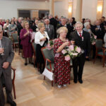 Medale za długoletnie pożycie małżeńskie wręczył Prezydent Kielc Wojciech Lubawski / Wojciech Habdas / Radio Kielce