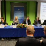 Plany finansowe programu "Polska Wschodnia" były głównym tematem rozmów Minister Rozwoju Regionalnego Elżbiety Bieńkowskiej i wiceminister Iwony Wendel z marszałkiem województwa świętokrzyskiego Adamem Jarubasem. / Wojciech Habdas / Radio Kielce