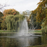 Jesień w Kielcach. Staw w Parku Miejskim. / Wojciech Habdas / Radio Kielce