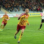 12. kolejka T-Mobile Ekstraklasy: mecz Korona Kielce - Jagiellonia Białystok / Krzysztof Żołądek / Radio Kielce