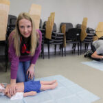 Rekord w resuscytacji krążeniowo-oddechowej w Centrum Symulacji Medycznych UJK / Wojciech Habdas / Radio Kielce