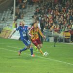 Fragment meczu Korona Kielce - Ruch Chorzów / Krzysztof Żołądek / Radio Kielce