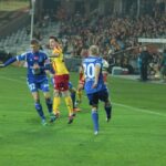 Fragment meczu Korona Kielce - Ruch Chorzów / Krzysztof Żołądek / Radio Kielce