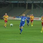 Fragment meczu Korona Kielce - Ruch Chorzów / Krzysztof Żołądek / Radio Kielce