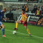 Fragment meczu Korona Kielce - Ruch Chorzów / Krzysztof Żołądek / Radio Kielce