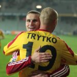 Radość kielczan po zdobyciu bramki / Krzysztof Żołądek / Radio Kielce