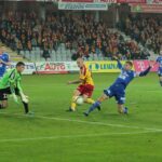 Fragment meczu Korona Kielce - Ruch Chorzów / Krzysztof Żołądek / Radio Kielce