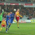 Fragment meczu Korona Kielce - Ruch Chorzów / Krzysztof Żołądek / Radio Kielce