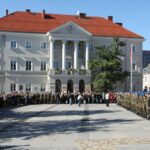 Uroczystość ślubowania uczniów pierwszych klas mundurowych ze szkół ZDZ / Kamil Król / Radio Kielce