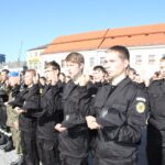 Uroczystość ślubowania uczniów pierwszych klas mundurowych ze szkół ZDZ / Kamil Król / Radio Kielce