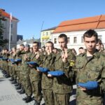 Uroczystość ślubowania uczniów pierwszych klas mundurowych ze szkół ZDZ / Kamil Król / Radio Kielce