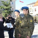 Uroczystość ślubowania uczniów pierwszych klas mundurowych ze szkół ZDZ / Kamil Król / Radio Kielce