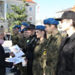 Uroczystość ślubowania uczniów pierwszych klas mundurowych ze szkół ZDZ / Kamil Król / Radio Kielce