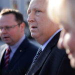 22.10.2013 Konferencja prasowa świętokrzyskiego SLD z udziałem Józefa Oleksego / Wojciech Habdas / Radio Kielce