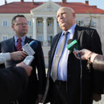 22.10.2013 Konferencja prasowa świętokrzyskiego SLD z udziałem Józefa Oleksego / Wojciech Habdas / Radio Kielce