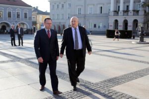 22.10.2013 Konferencja prasowa świętokrzyskiego SLD z udziałem Józefa Oleksego / Wojciech Habdas / Radio Kielce