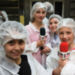 Wizyta w Piekarni Pod Telegrafem. Dzień Dobry Dzieci (27.10.2013.) / Wojciech Habdas / Radio Kielce