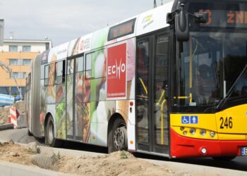 Problemy kierowców MPK z przejazdem przez rondo Herlinga-Grudzińskiego / Kamil Król / Radio Kielce