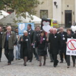 Marsz przeciw przemocy i uzależnieniom w Sandomierzu / Grażyna Szlęzak-Wójcik / Radio Kielce
