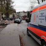 29.10.2013 Runęła ściana budynku przy ul. Kaczorowskiego / Wojciech Habdas / Radio Kielce