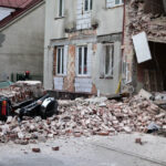 29.10.2013 Runęła ściana budynku przy ul. Kaczorowskiego / Wojciech Habdas / Radio Kielce