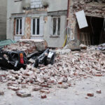 29.10.2013 Runęła ściana budynku przy ul. Kaczorowskiego / Wojciech Habdas / Radio Kielce