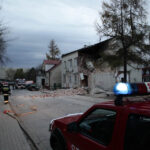 29.10.2013 Runęła ściana budynku przy ul. Kaczorowskiego / Wojciech Habdas / Radio Kielce