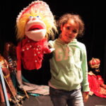 Nasza wizyta w Teatrze Lalki i Aktora Kubuś w Kielcach, Dzień Dobry Dzieci - 6 października 2013 / Wojciech Habdas / Radio Kielce