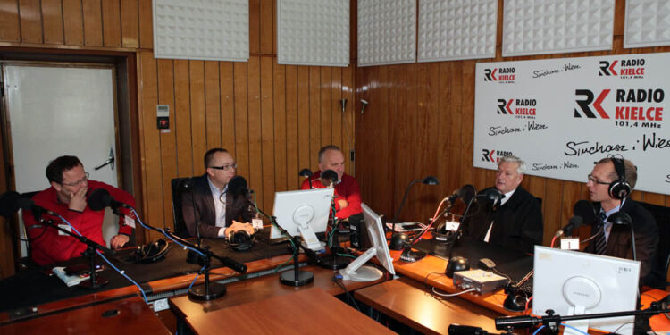 6.10.2013 Studio Polityczne Radia Kielce / Wojciech Habdas / Radio Kielce