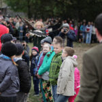 Hubertus Świętokrzyski w Tokarni. Pokaz sokolniczy. / Wojciech Habdas / Radio Kielce