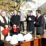 Wmurowanie Kamienia Węgielnego pod budowę nowej siedziby Szpitala Dziecięcego w Kielcach / Stanisław Blinstrub / Radio Kielce