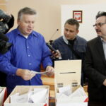 Przewodniczący Komisji Gospodarki Komunalnej Rady Miasta Kielce Władysław Burzawa (z lewej) oraz przewodniczący Komisji Rewizyjnej Rady Miasta Kielce Stanisław Rupniewski / Kamil Król / Radio Kielce