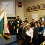 Inauguracja nowego roku akademickiego na Politechnice. Ślubowanie studentów pierwszego roku / Kamil Król / Radio Kielce