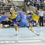 3. kolejka Ligi Mistrzów piłkarzy ręcznych: mecz Orlen Wisła Płock - Vive Targi Kielce / Kamil Król / Radio Kielce