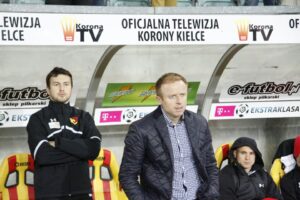 Mecz 12. kolejki T-Mobile Ekstraklasy: Korona Kielce - Jagiellonia Białystok / Kamil Król / Radio Kielce