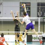 Fragment meczu Effector Kielce - Skra Bełchatów / Kamil Król / Radio Kielce