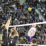 Fragment meczu Effector Kielce - Skra Bełchatów / Kamil Król / Radio Kielce