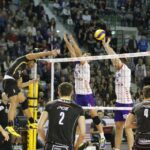 Fragment meczu Effector Kielce - Skra Bełchatów / Kamil Król / Radio Kielce