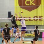 Fragment meczu Effector Kielce - Skra Bełchatów / Kamil Król / Radio Kielce