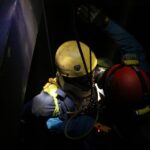 Ćwiczenia służb ratowniczych w Elektrociepłowni Kielce / Kamil Król / Radio Kielce