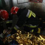 Ćwiczenia służb ratowniczych w Elektrociepłowni Kielce / Kamil Król / Radio Kielce