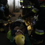 Ćwiczenia służb ratowniczych w Elektrociepłowni Kielce / Kamil Król / Radio Kielce